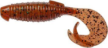 Силикон Keitech Flapper Grub 4" (7 шт/уп) ц:ea#01 orange pepper 1551.09.53 фото