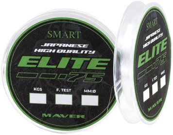 Леска Smart Monofilo Elite 75m (clear) 0.165mm 7lb/3.3kg 1300.38.31 фото