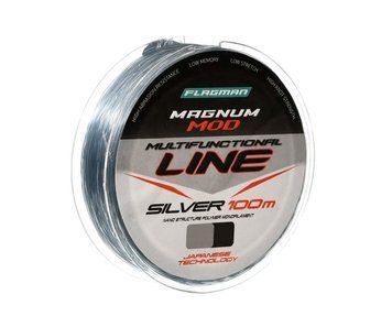 Леска Flagman Magnum Mod Main Line Silver 100м 0.25мм MMLS10025 фото
