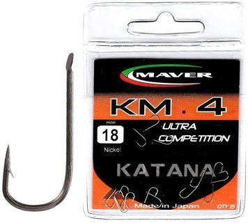 Крючок Maver Katana Match Serie KM4 №18 (15шт/уп) 1300.31.54 фото