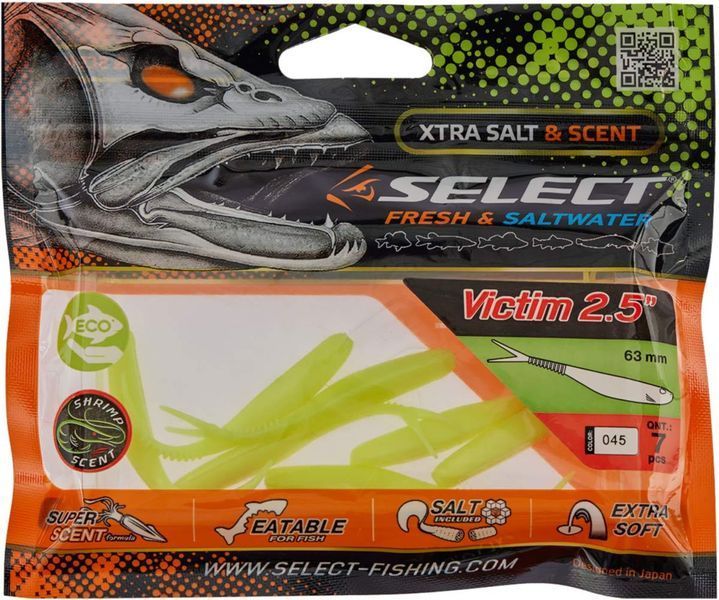 Силикон Select Victim V-Tail 2.5" #045 (7 шт/уп) 1870.74.21 фото