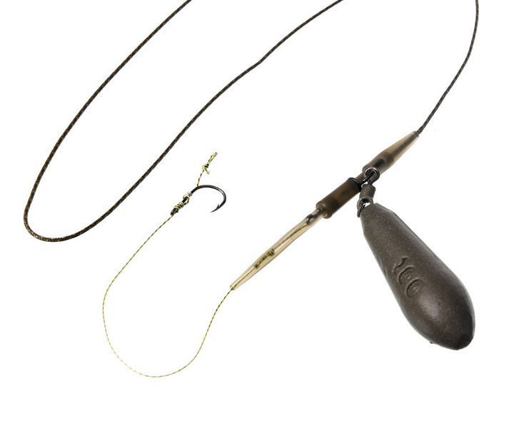 Готове оснащення на ледкорі Carp Pro HD Safety Lead Clip №6 100г CP18117-100 фото