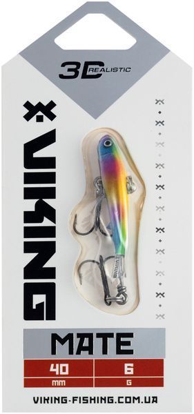 Балансир Viking Fishing Mate Ice Jig 40mm 6g #16 European Values 1919.05.09 фото