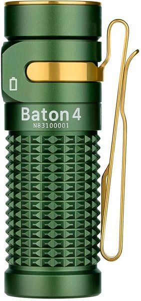 Ліхтар Olight Baton 4 Premium OD Green 2370.43.74 фото