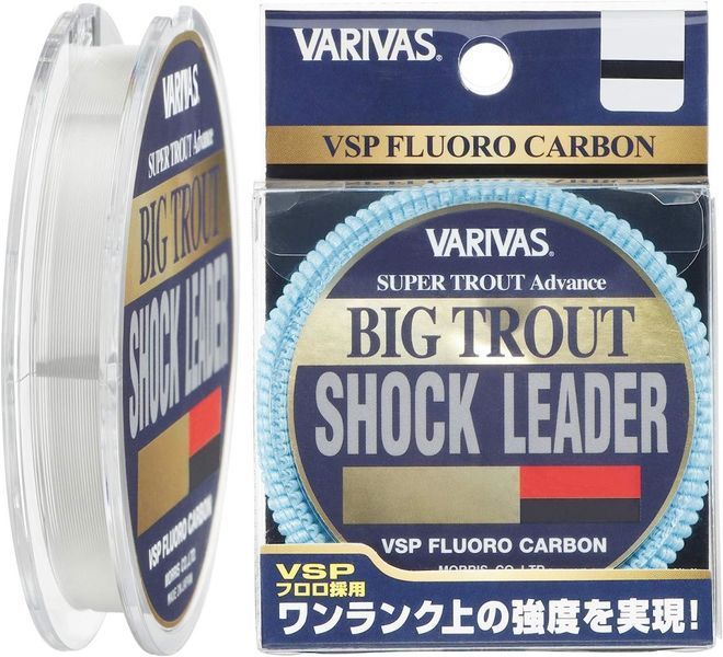 Флюорокарбон Varivas Big Trout Shock Leader VSP Fluoro 30m 7.2kg 0.330 mm (РБ-687515) РБ-687515 фото