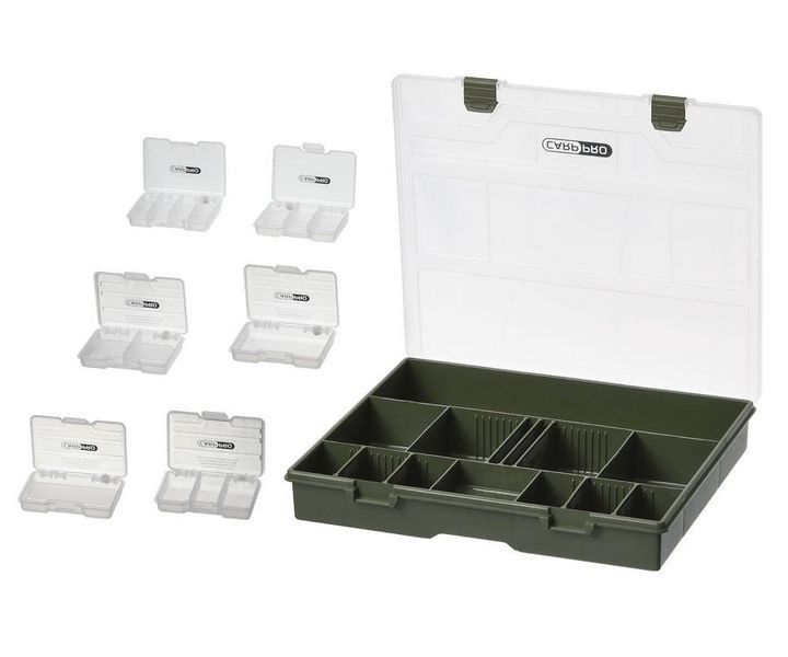 Набір коробок Carp Pro Large Tackle Box + 6 boxes CPH524S фото