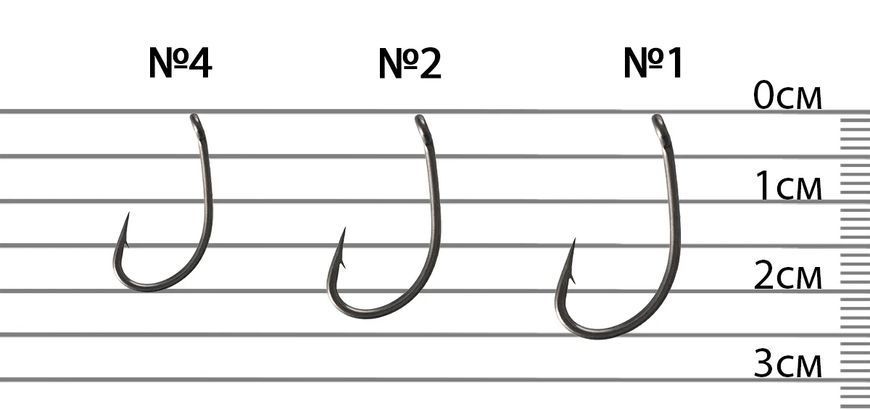 Гачок Brain Curve Shank #1 (8 шт/уп) 1858.80.12 фото