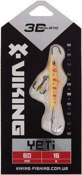 Балансир Viking Fishing Yeti Ice Jig 60mm 16.0g #6 Japanese School 1919.02.28 фото