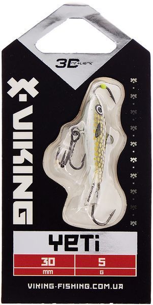 Балансир Viking Fishing Yeti Ice Jig 30mm 5.0g #13 Just Pike 1919.01.87 фото