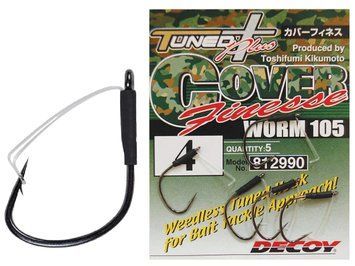 Крючок Decoy Worm105 Cover Finesse 04 (5 шт/уп) 1562.00.70 фото