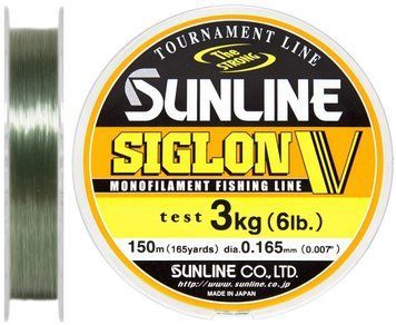 Волосінь Sunline Siglon V 150m #6.0/0.405mm 12.0kg 1658.04.13 фото