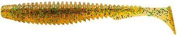 Силикон FishUP U-Shad 3" #036 - Caramel/Green & Black (9шт/уп) 1862.02.98 фото