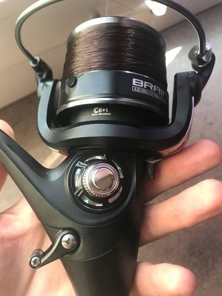 Катушка Brain Battle 6000 6+1BB Screw Handle 1858.45.80 фото