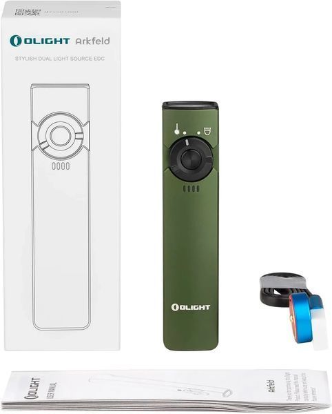 Ліхтар Olight Arkfeld. OD Green 2370.38.62 фото