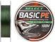 Шнур Select Basic PE Green 100m 0.10mm 10lb/4.8kg 1870.27.60 фото
