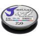 Шнур Daiwa J-Braid X4E 150m Multi Color 5.9kg 0.13mm #1.0 (12745-013) 12745-013 фото 2