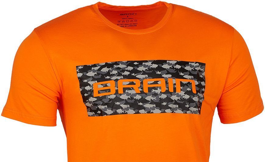 Футболка Brain 2022 S к:orange 1858.53.61 фото
