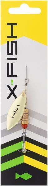 Блесна X-Fish Rampage №2 7g Gold 1917.05.94 фото