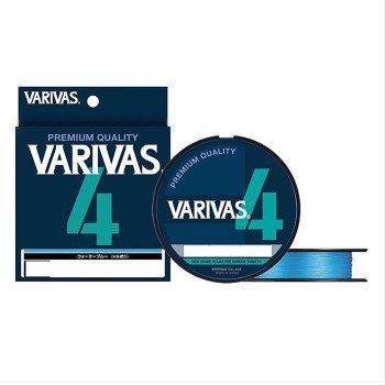 Шнур Varivas PE Line X4 Water Blue 200m 6.79kg 0.148mm #0.8 (VA 13612) VA 13612 фото