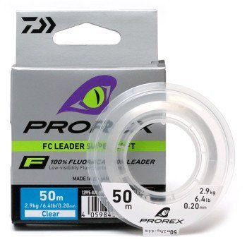 Флюорокарбон Daiwa Prorex FC Leader Super Soft 50m 2.9kg 0.20mm (12995-020) 12995-020 фото