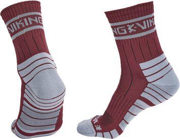 Носки Viking Fishing Arvid 2XL(46-48) бордово-сірий 1919.02.77 фото