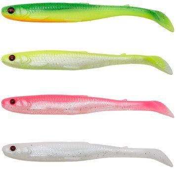 Силикон Savage Gear Slender Scoop Shad 130mm 12.0g Dark Water Mix (4 шт/уп) 1854.21.36 фото