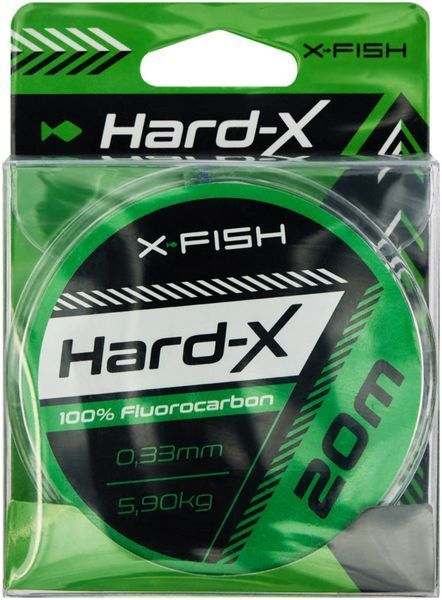 Флюорокарбон X-Fish Hard-X 20m (clear) 0.33mm 5.90kg 1917.03.86 фото
