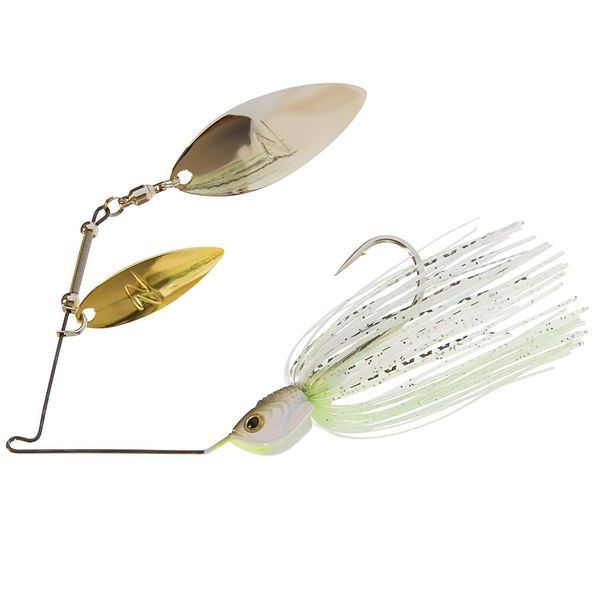Спіннербейт ZMAN Slingbladez Double Willow 14g #Chartreuse Pearl (SBW12-02) SBW12-02 фото