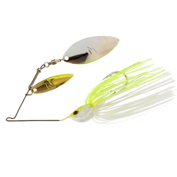 Спіннербейт ZMAN Slingbladez Double Willow 14g #Chartreuse Pearl (SBW12-02) SBW12-02 фото