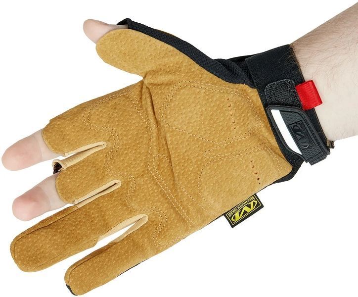 Перчатки Mechanix M-Pact Framer Leather. L. Brown 754.00.17 фото