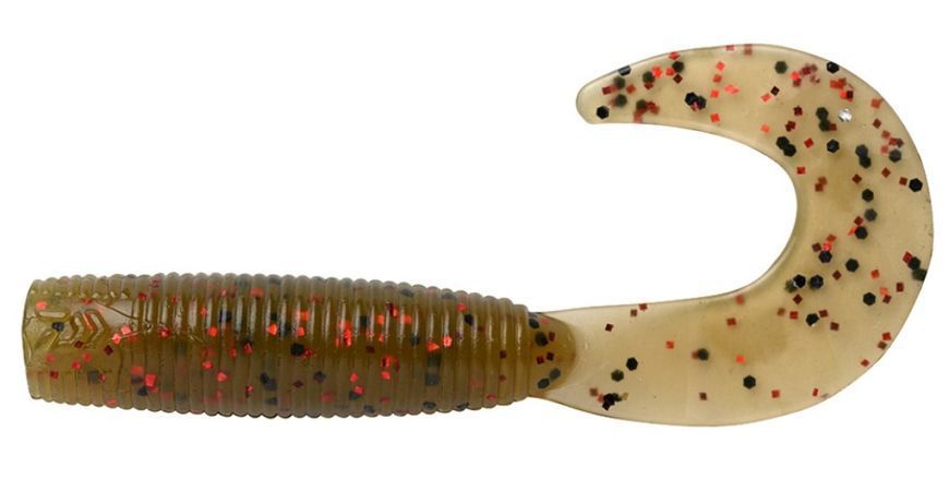 Силикон Daiwa Bait Junkie 2.5" Grub Pearl Gudgeon (20002002) 20002002 фото