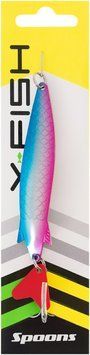 Блесна X-Fish King Pike 20g #04 Silver pink blue 1917.04.86 фото