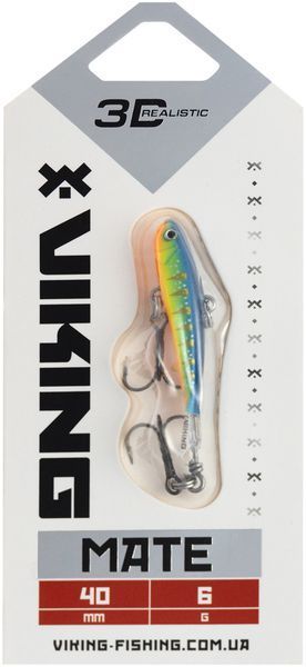 Балансир Viking Fishing Mate Ice Jig 40mm 6g #21 Kingfisher Green 1919.05.30 фото