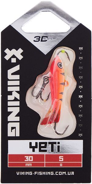 Балансир Viking Fishing Yeti Ice Jig 30mm 5.0g #15 Pink Moon 1919.01.89 фото