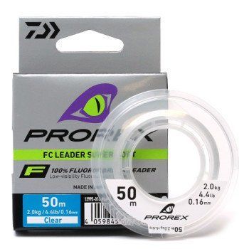 Флюорокарбон Daiwa Prorex FC Leader Super Soft 50m 2kg 0.16mm (12995-016) 12995-016 фото