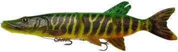 Силикон Savage Gear 4D Line Thru Pike SS 370mm 355.0g Firetiger (поштучно) 1854.16.54 фото