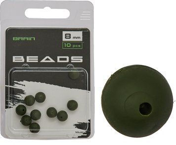 Бусинка Brain Beads 8mm (10 шт/уп) Green SGXA-9240-8 1858.25.34 фото