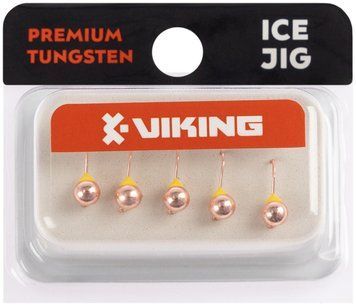 Мормышка вольфрамовая Viking Fishing Round+drop 0.65g 4mm Cu (5шт) 1919.03.56 фото