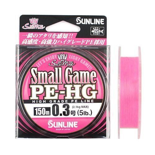 Шнур Sunline Small Game PE-HG 150m #0.3/0.098mm 5lb/2.1kg 1658.08.93 фото
