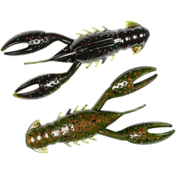Плавающий силикон ZMAN Pro Crawz 3.5" 3pc #Green Pumpkin (PRCR-46PK3) PRCR-46PK3 фото