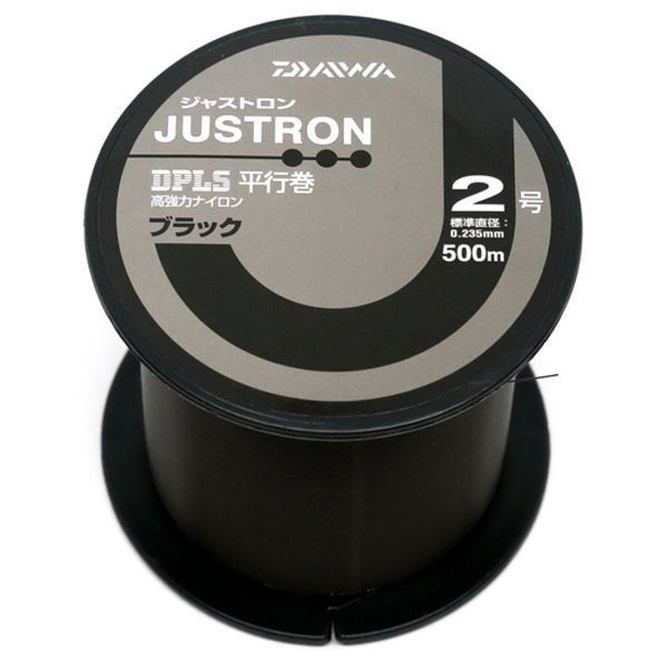 Леска Daiwa Justron DPLS BK 500m 0.235mm #2 (04690681) 04690681 фото