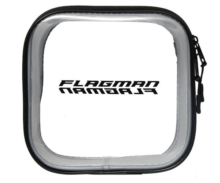 Сумка для зберігання Flagman EVA Gray Woven Bag With Two Transparent Covers M 22x22x14см 24x24x15 см FGEVA014 фото