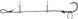 Оснастка Savage Gear Big Fish Stinger Single Hook 5/0 8-10cm 100kg 1.05mm (2шт/уп) 1854.22.44 фото 1