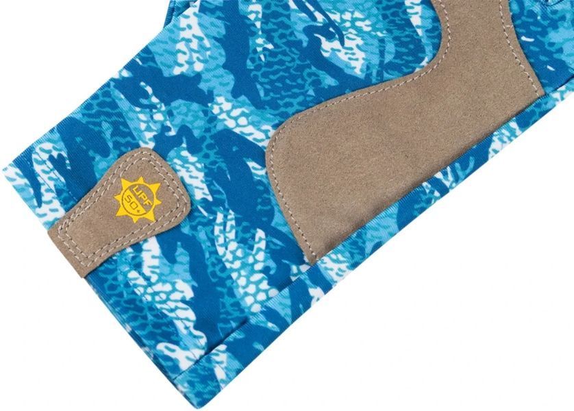 Перчатки Favorite Solar Fishing Gloves 5 Cut S/M к:white/blue 1693.07.71 фото