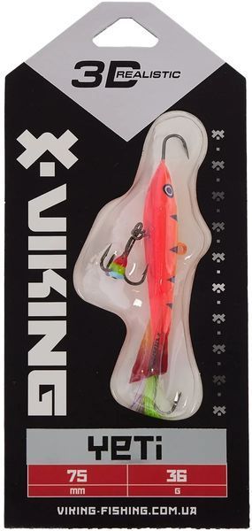 Балансир Viking Fishing Yeti Ice Jig 75mm 36.0g #15 Pink Moon 1919.02.53 фото