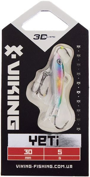 Балансир Viking Fishing Yeti Ice Jig 30mm 5.0g #16 European Values 1919.01.90 фото