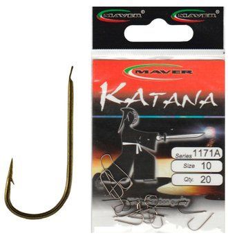 Крючок Maver Katana 1171A №18 (20шт/уп) 1300.07.79 фото