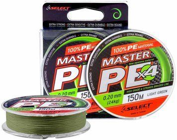 Шнур Select Master PE 150m (темн.-зел.) 0.06mm 9kg 1870.01.70 фото