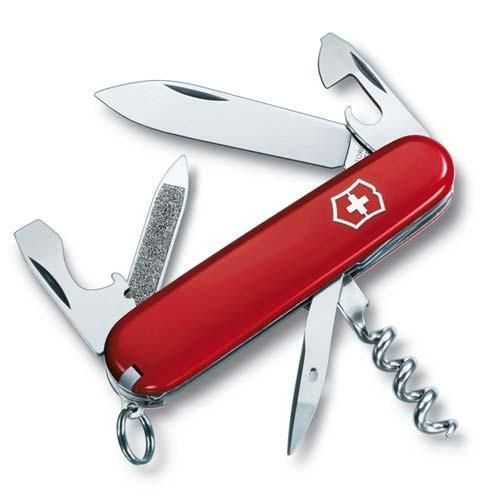 Нож Victorinox 0.3803 Sportsman ц: красный 61.09.83 фото