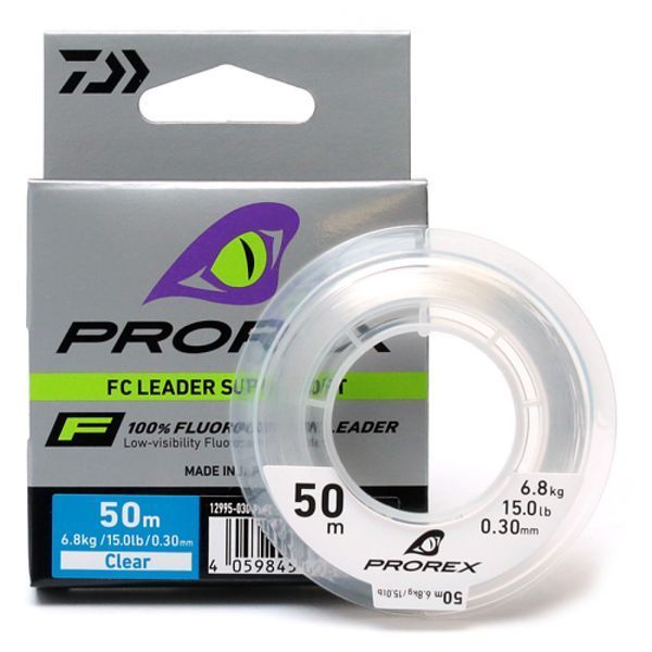 Флюорокарбон Daiwa Prorex FC Leader Super Soft 50m 7.4kg 0.33mm (12995-033) 12995-033 фото